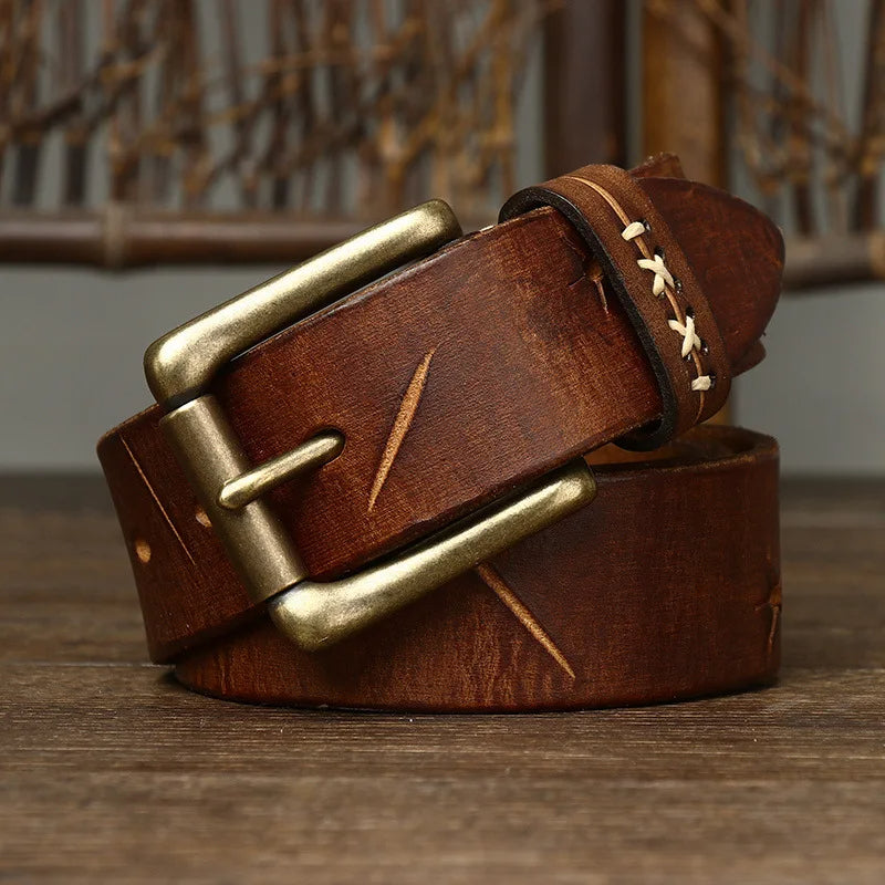 Zenith Buffalo Leather Belt