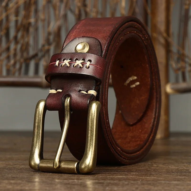 Zenith Buffalo Leather Belt