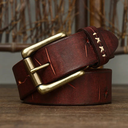 Zenith Buffalo Leather Belt