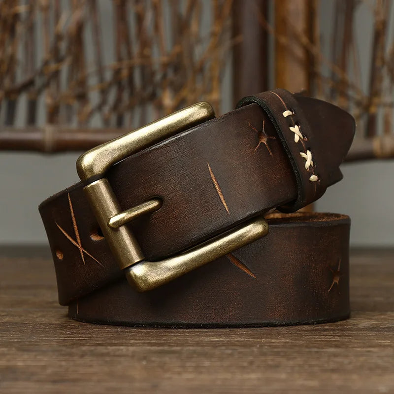Zenith Buffalo Leather Belt