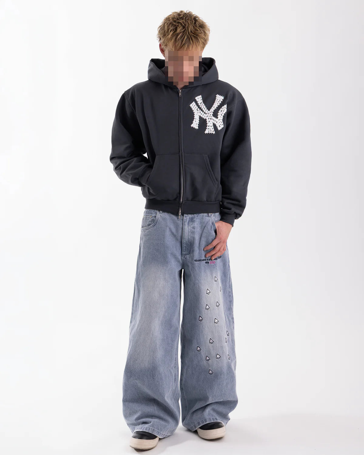 NY ZIP-UP HOODIE