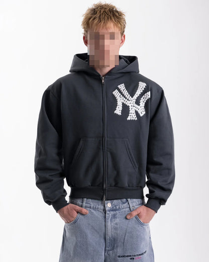 NY ZIP-UP HOODIE