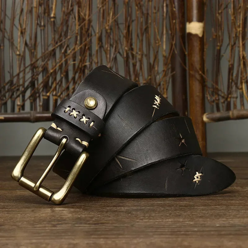 Zenith Buffalo Leather Belt