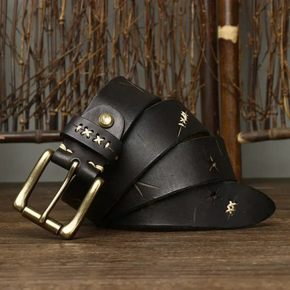 Zenith Buffalo Leather Belt