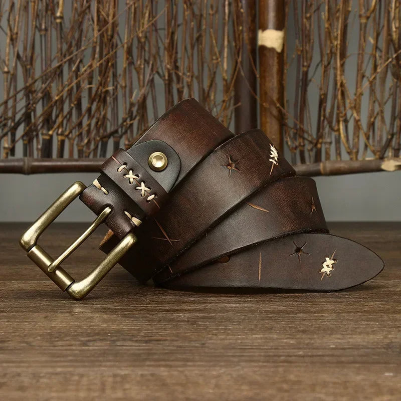 Zenith Buffalo Leather Belt