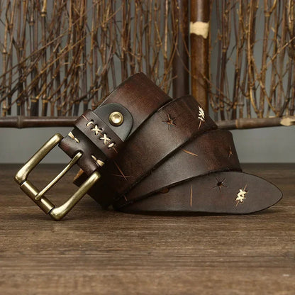 Zenith Buffalo Leather Belt