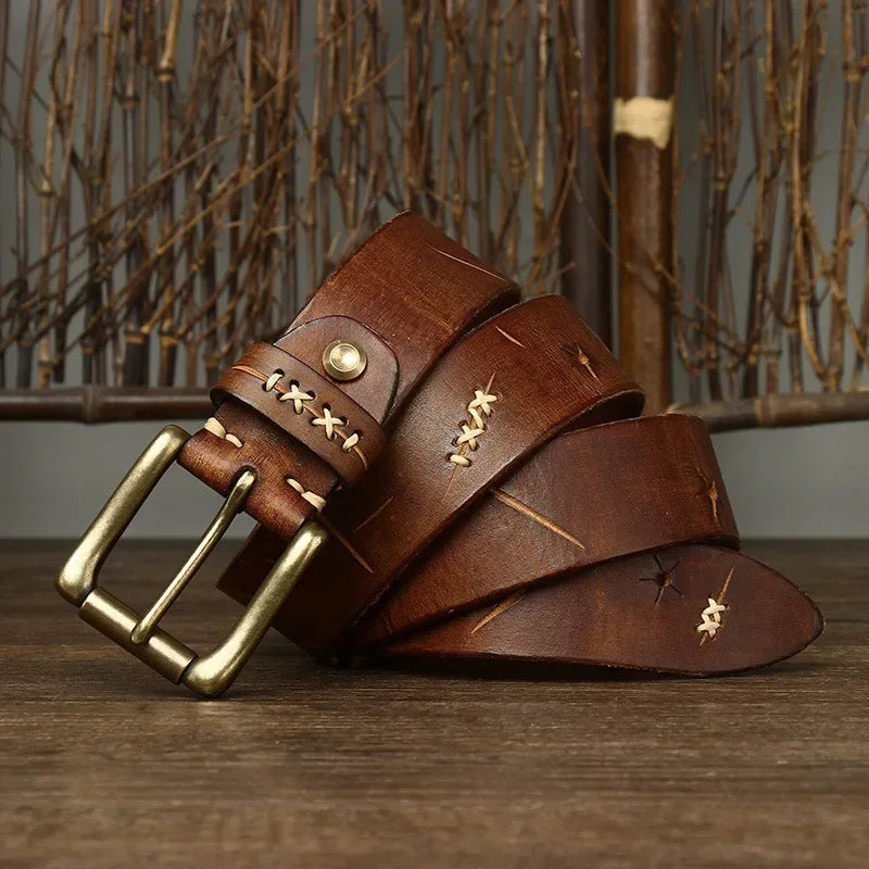 Zenith Buffalo Leather Belt