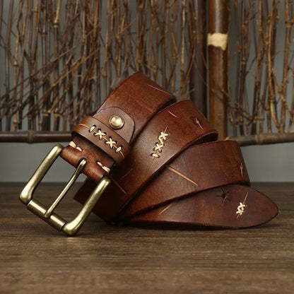Zenith Buffalo Leather Belt
